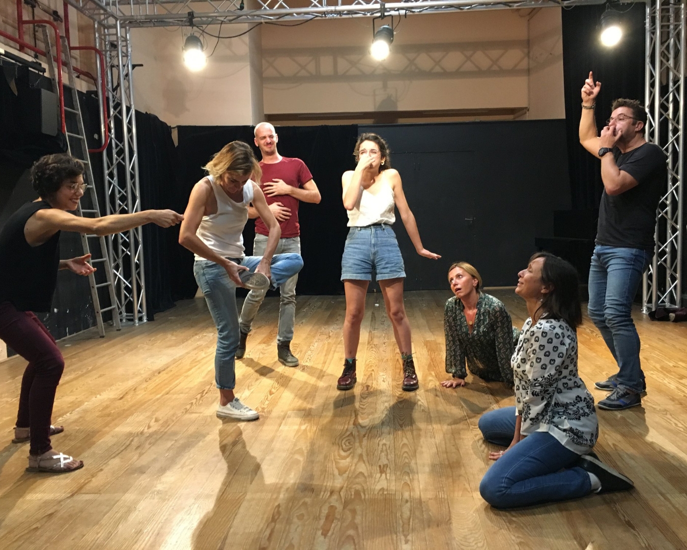 Atelier d’improvisation théâtrale à L’Avant-Scène à Nice
